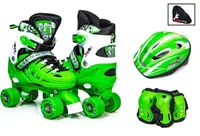 Комплект квадів із захистом Scale Sport. Green (розмір 29-33) 1176642528