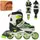 Детские ролики Profi A 4140-M-GR 35-38