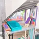 Кукольный деревянный домик KidKraft Bianca City Life 65989 с 26 аксессуарами и световыми эффектами