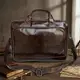 Кожаная сумка для ноутбука работы поездок и документов Vintage 14152 Коричневая