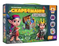 Гра настільна Vladi Toys Скарбоманія, гральне поле, діаманти, кубик, інструкція. Multicolor (115612)