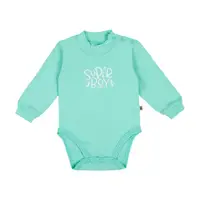 Детский боди для мальчика GABBI ВD-25-19 Ментоловый р.92 (14644)