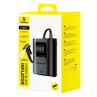 Портативный компрессор BASEUS GoTrip VA1 Super Mini Wired Inflator 22-Cylinder