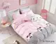 Комплект постельного белья с компаньоном R7624 pink TAG(evro)-734
