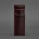 Кожаный чехол для ручек 1.0 бордовый