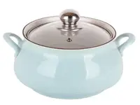 Каструля для запікання порцелянова Frico FRU-880-Blue 2,2 л 27 см блакитна