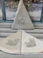 Pupilla Bernini 2в1 полотенца 70х70см., полотенца с вышивкой.