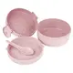 Ланч-бокс из пшеничной шелухи Эко 13*7.5см TD01266 (pink)