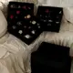 Набор ORGANIZE для хранения новогодних игрушек большой (черный)