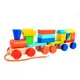Деревянная игрушка Каталка Паровозик MD-2392 36 см
