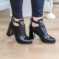 Ботильйони жіночі Fashion Storm 3237 41 розмір 26 см Чорний