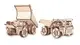 Конструктор механический 3D деревянный 15*8,2*7,3см 105эл пазл BELAZ MINI БЕЛАЗ мини EWA