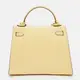 Женская кожаная сумка Borsa Leather K1EZE3167ye-yellow