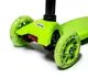 Самокат четыреххколесный Scooter MAXI колеса PU со светом алюминиевая рама антискользящая платформа. Green (1451405545)