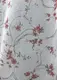Тюль батист, коллекция "Flora". Цвет белый с красно-коричневым принтом. Код 1534т