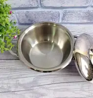 Каструля з кришкою OMS Kinox-22 22 см 4 л