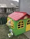 Детский игровой пластиковый домик со шторками ТМ Doloni (средний)