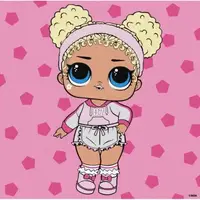 Картина по номерам "L.O.L Surprise! Game on. Flower Child" 25x25 см