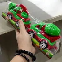 Набор пластиковых машинок "Mini Matiki" (бетономешалка, экскаватор) зеленый