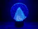 Сменная пластина для 3D ночника "Эверест" 3DTOYSLAMP