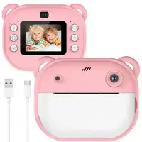 Детский фотоаппарат мгновенной печати Y600 Pink