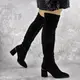 Ботфорты женские Fashion Pooch 2135 40 размер 25,5 см Черный