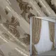 Комплект (2шт.1,5х2,8м.) готовых штор из ткани блэкаут "Корона". Цвет какао. Код 1100ш 30-911