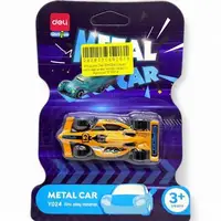 Машинка металлическая Deli "Urban cars" (желтая)