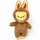 Игрушка мягкая "Лабубу Коричневая" 34 см