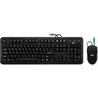 Комплект (клавіатура+мишка) Gresso GMK-2332 PS/2 Black
