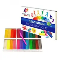 Пластилін Промінь Класика 540458 24 кольору