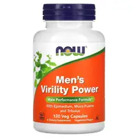 Натуральная добавка NOW Men's Virility Power 120 вегакапсул