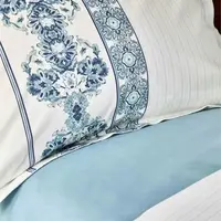 Постельное белье Karaca Home - Vivane mavi синий евро
