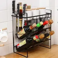 Полиця кухонна 3яр 34*18.5*37.5см M50225 (black)