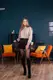 Ботфорты женские Fashion Freewill 2258 39 размер 25 см Черный