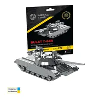 Коллекционная модель-конструктор Metal Time Bulat T-64 Булат украинский танк MT059