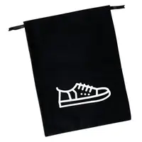Мешок хлопковый ORGANIZE для обуви 30х40 см Shoes (черный)