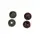 Бусинка GC Soft Rubber Round 6mm 20шт. Green