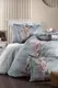 Семейное постельное белье First Choice Cotton Satin Albert Grey сатин Турция 160х220см (2 шт)