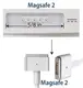 Переходник для блока питания MagSafe 2 (for Apple) 20v 4.25a 85w 1.7m з USB Type-C (male) Power Delivery PD тригер (A class) 1 день гар.