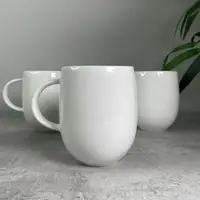 Набор из 4 чашек для чая Alessi All-Time 375 мл белый