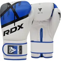 Боксерські рукавиці RDX F7 Ego Blue 10 унцій (капа в комплекті)