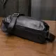 Оригинальная сумка через плече из натуральной кожи GRANDE PELLE 11649 Черная