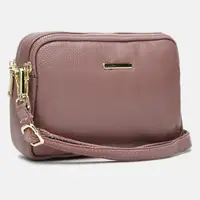 Жіноча шкіряна сумка Borsa Leather K11906-beige