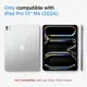 Защитное стекло Spigen для iPad Pro 13" (2024) - EZ FIT GLAS.tR (1 шт), Clear (AGL07793)