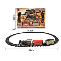 Залізниця "High Class Train", звук, підсвічування, 17 елементів