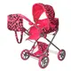 Коляска для кукол Melogo 9333/014/9119 (pink/black)