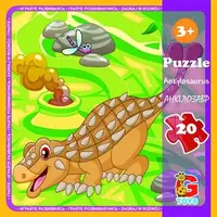 Пазлы G-Toys Динозаври LD06 20 деталей