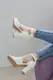 Женские босоножки Fashion Zachary 2703 40 размер 25,5 см Белый