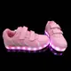 Кроссовки с LED подсветкой детские Pink W81